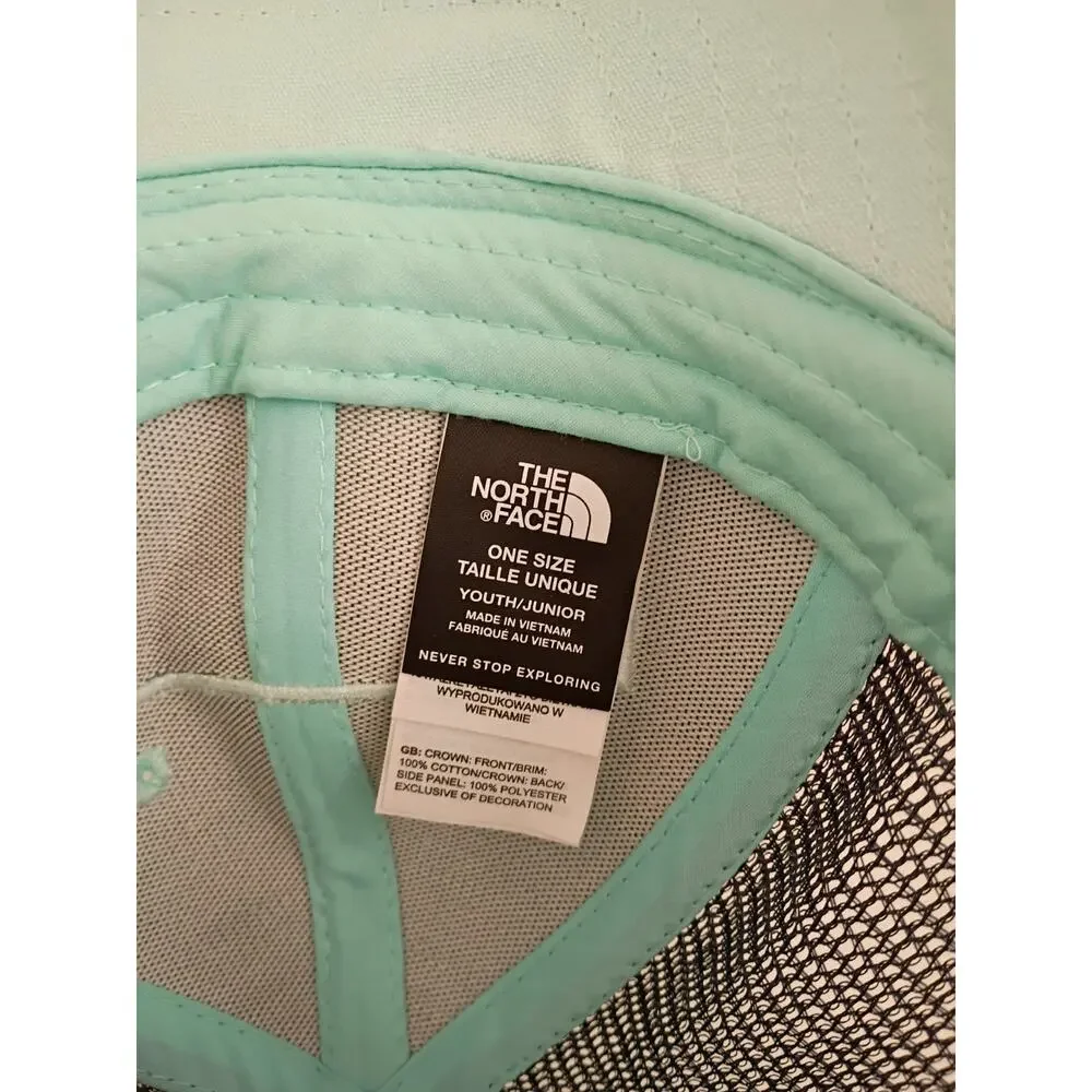 The North Face Hat Cap Youth Girls Boys Teal Kids
